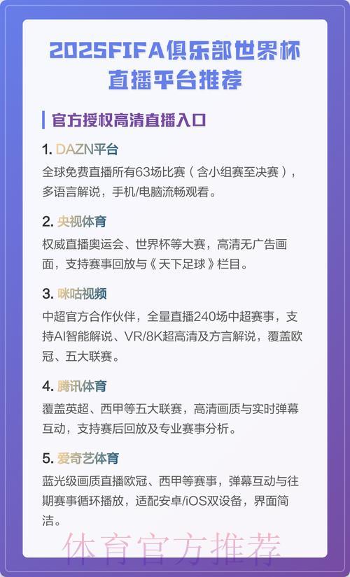 观看世界杯免费直播的顶级平台精选推荐